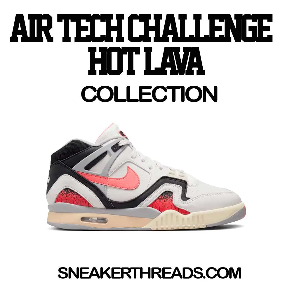 Air Tech Challenge Hot Lava Crest Shirt
