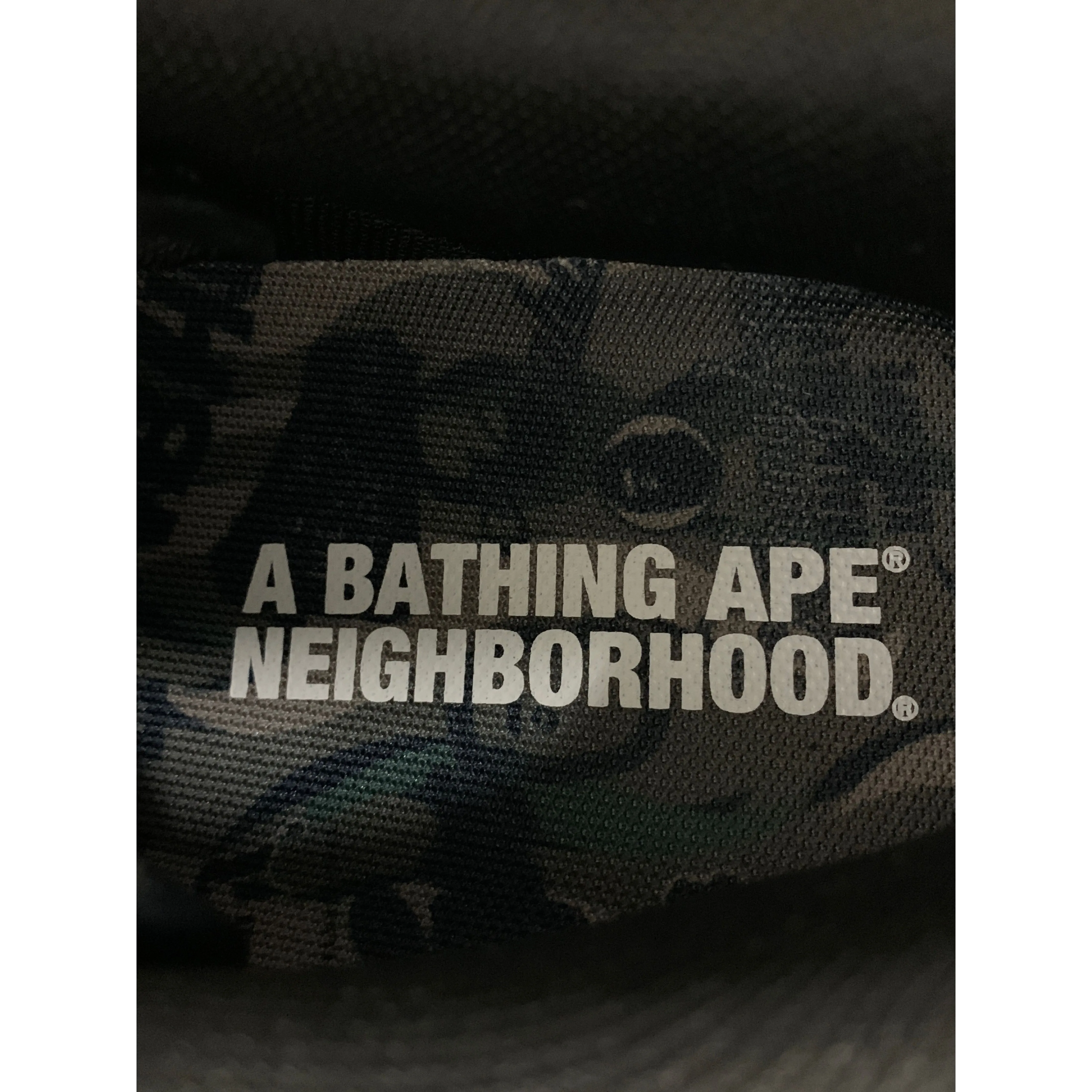 BAPE/Low-Sneakers/US 8.5/Black/