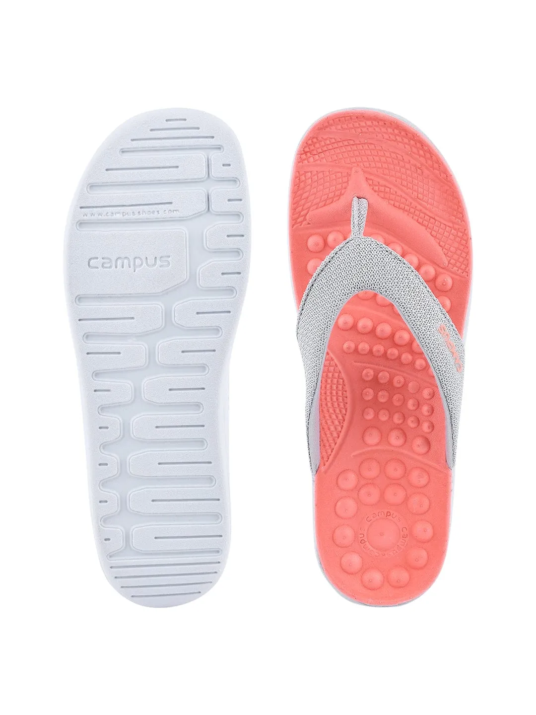 CAMP 11 Grey Women's Flip Flops