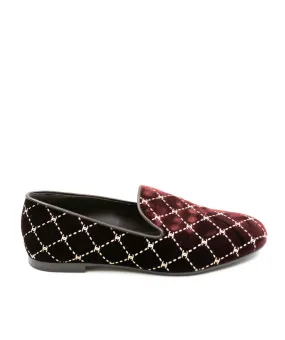 Chanel Velvet CC Loafers size 38.5 - AWC1429