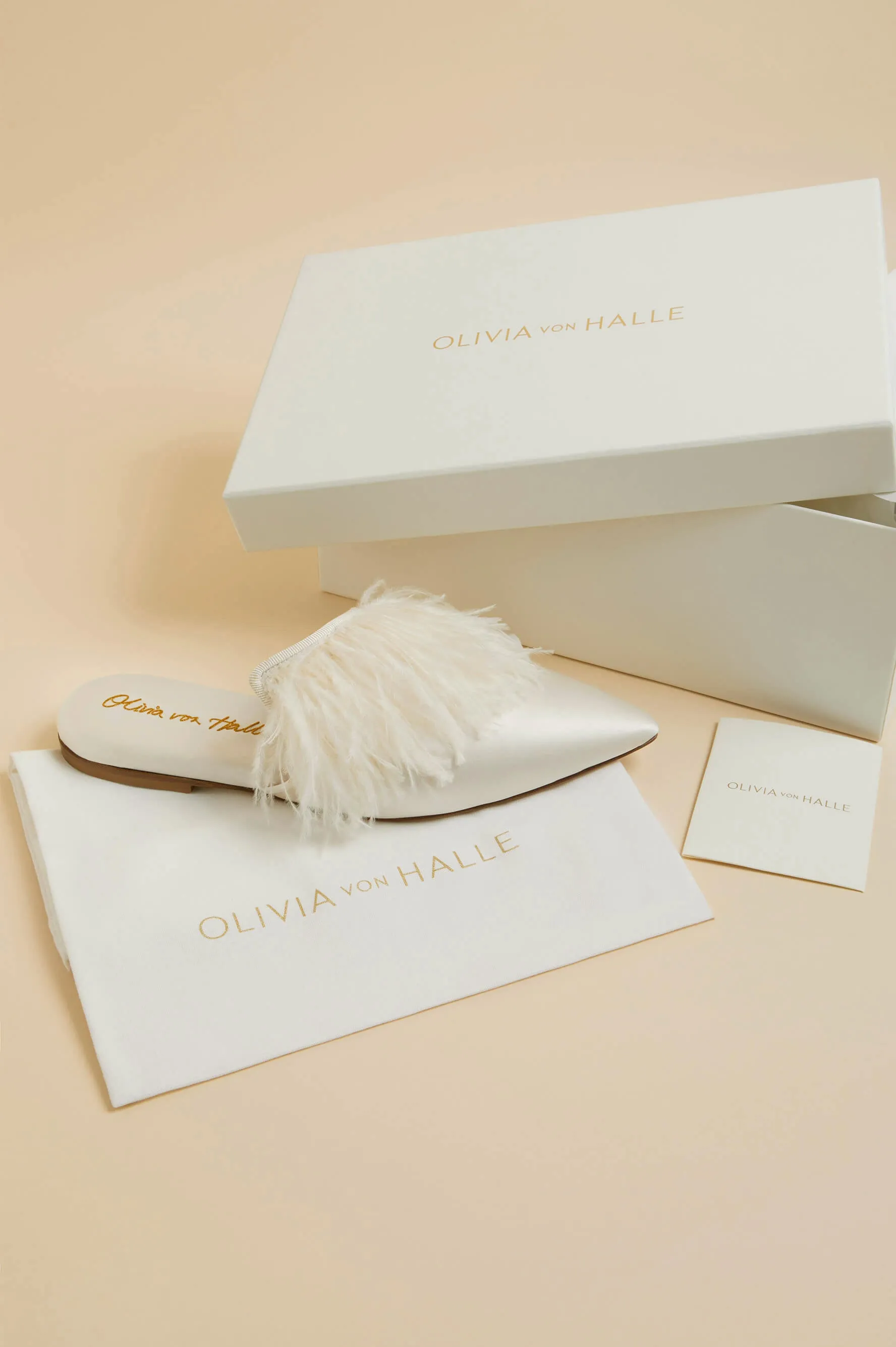 Contessa Juliet White Silk Slippers