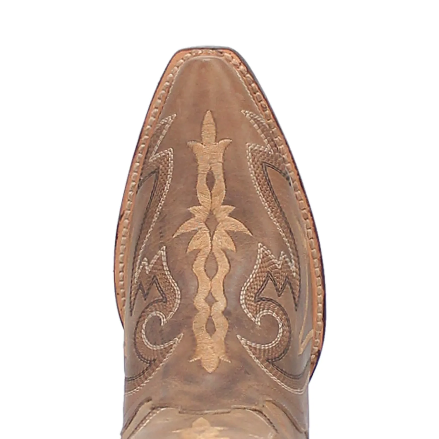 Dan Post Womens Silvie Brown Leather Fashion Boots 9.5 M