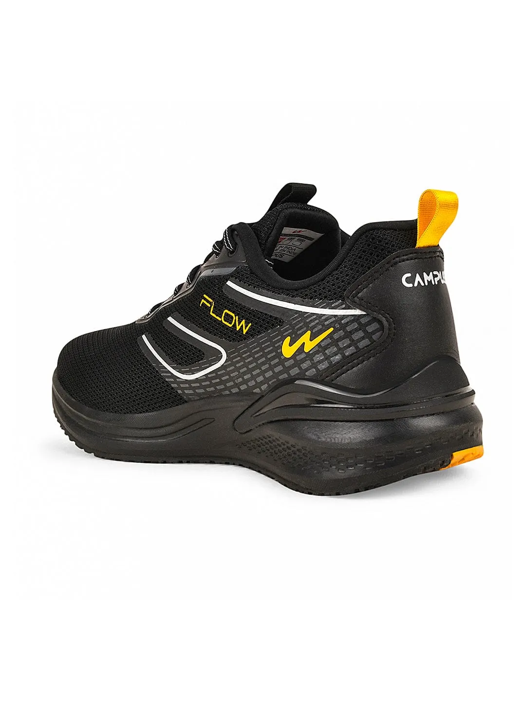 FLOW CH Black Child Running Shoes