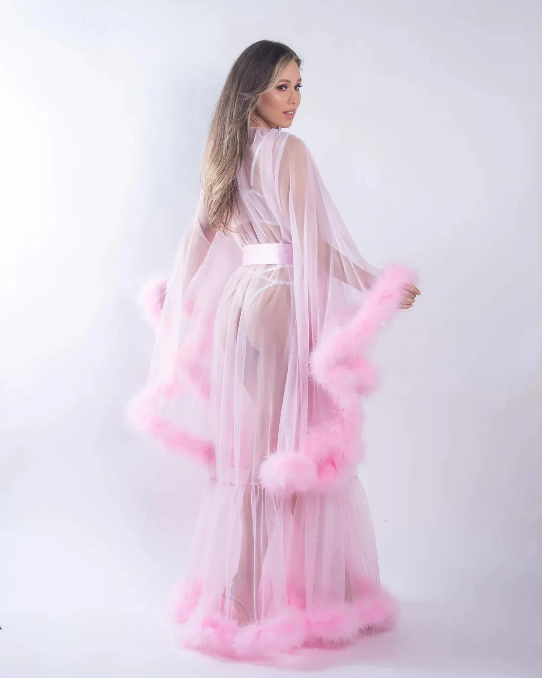 Hollywood Glamour Luxury Dressing Robe