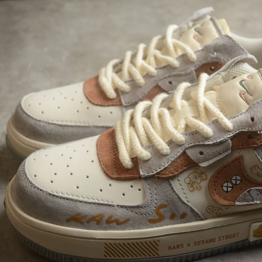 KAWS x Sesame Street Air Force 1