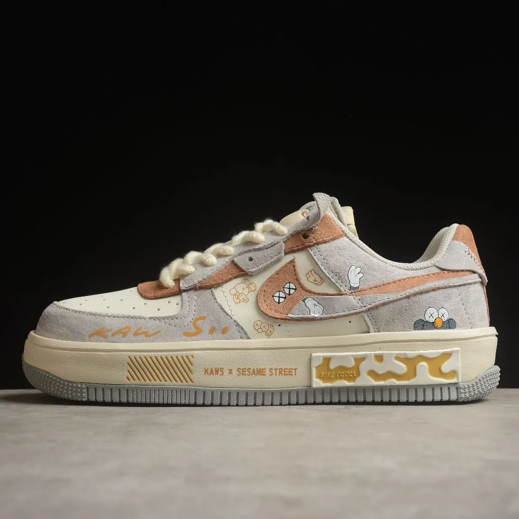 KAWS x Sesame Street Air Force 1
