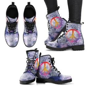 Mandala Peace Handcrafted Boots