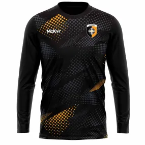 Mc Keever Crossmaglen Rangers GAC Long Sleeve Tech Top - Youth - Black