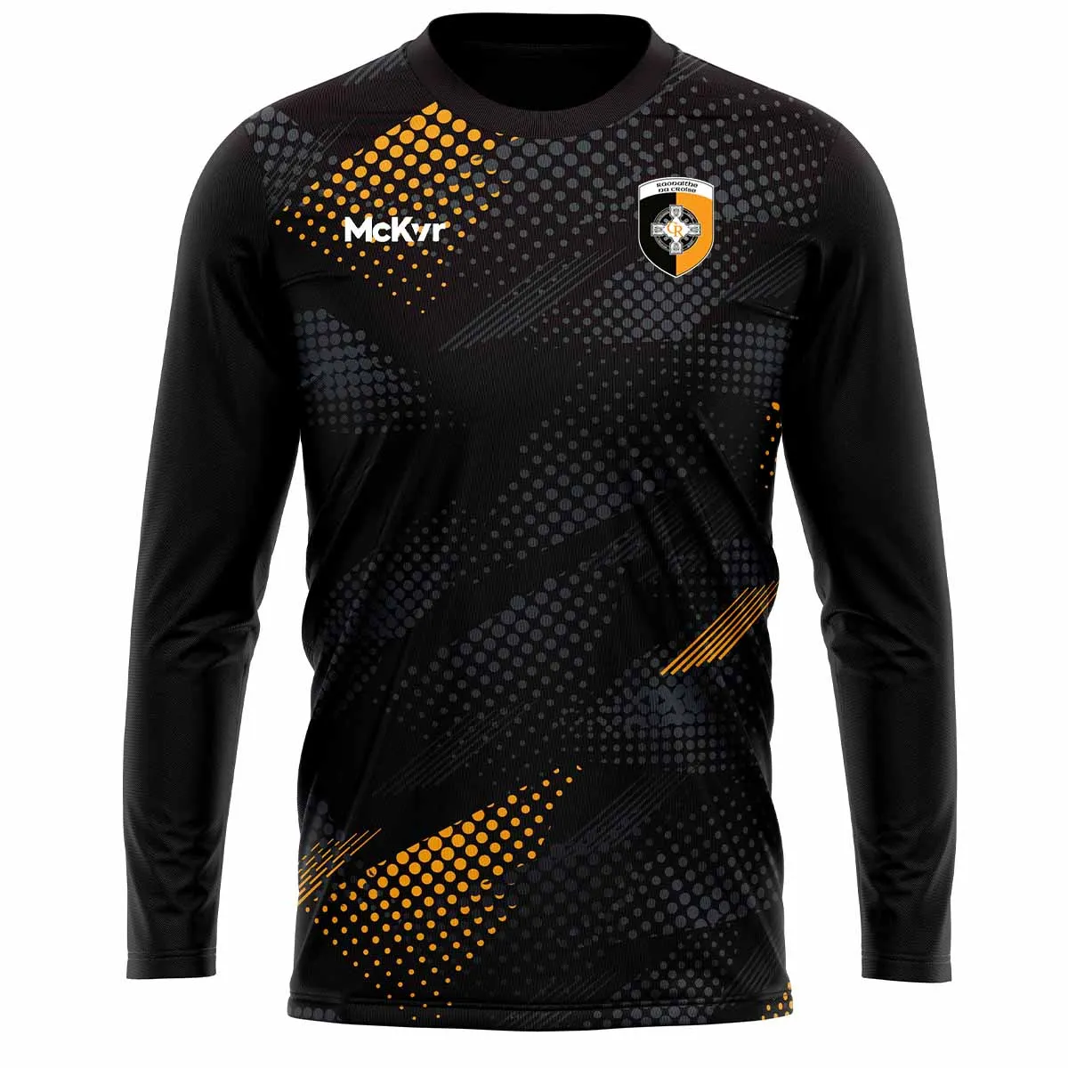 Mc Keever Crossmaglen Rangers GAC Long Sleeve Tech Top - Youth - Black
