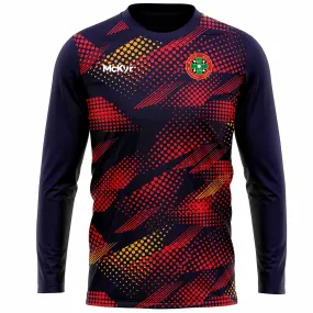 Mc Keever Newcestown GAA Long Sleeve Tech Top - Youth - Navy