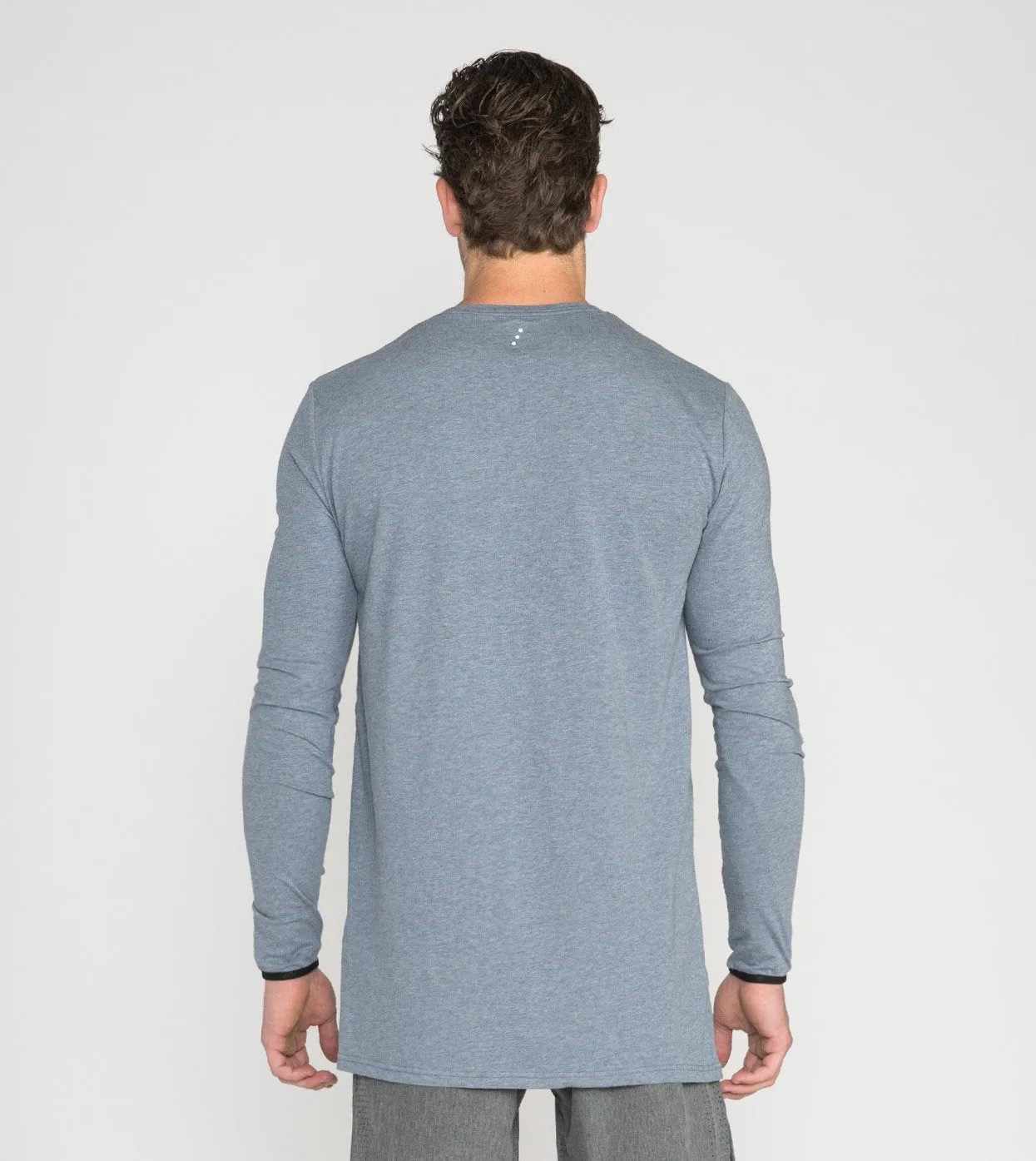 Tech Flintlock LS Tee Static Blue - Sale