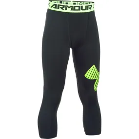 UA cuissard 3/4 enfants avec logo gris.