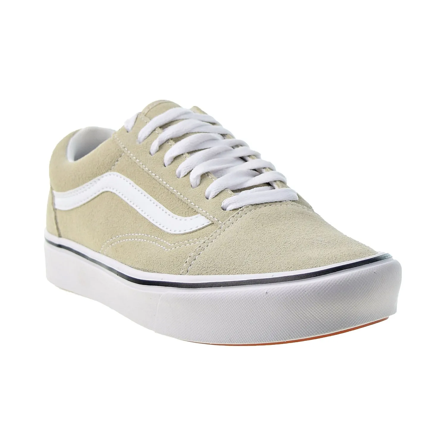 Vans Comfycush Old Skool Men's Shoes Suede Oatmeal